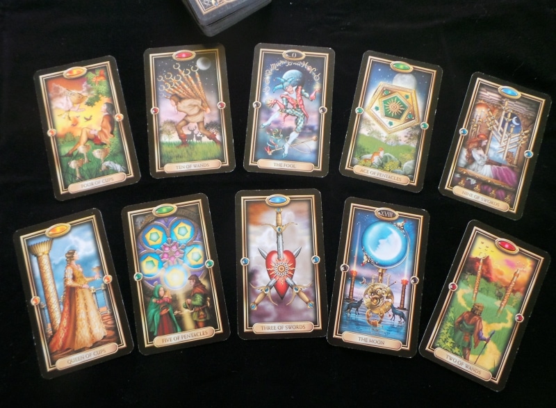 Increasing psychic abilities with tarot