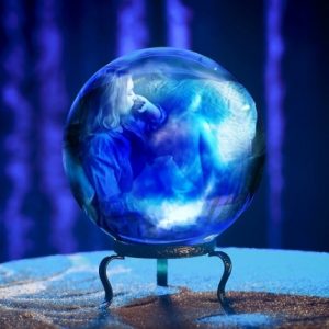 Scrying crystal ball