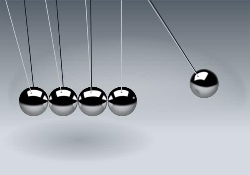Six More Universal Laws to Help Create Your Ideal Life Newtons Cradle