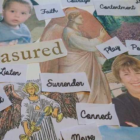 angelic vision board featured