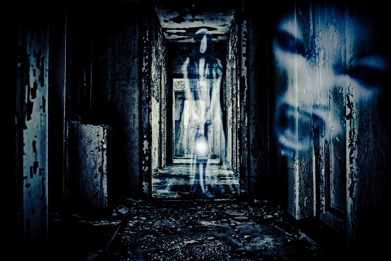 ghosts and spirits hallway