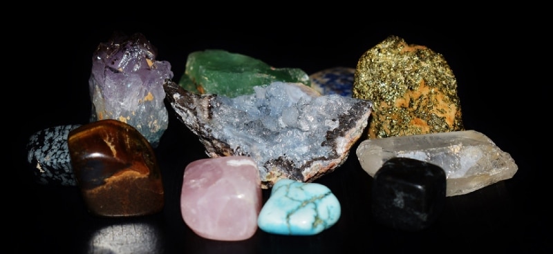 healing crystals assorted