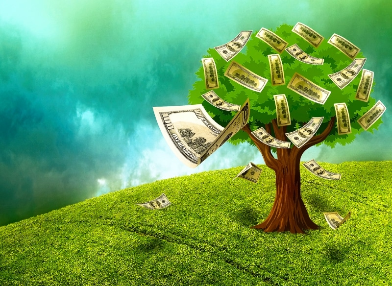 manifestation success money tree