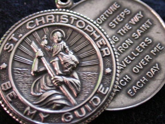 st christopher medallion heidelberg